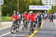 전국 최고 자전거 명품도시 진주(晉州)서 자전거 타다.